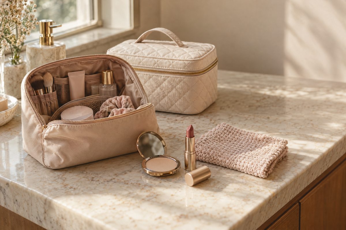 How to Build a Capsule Cosmetic Bag - Tin Bucket Mercantile journal article