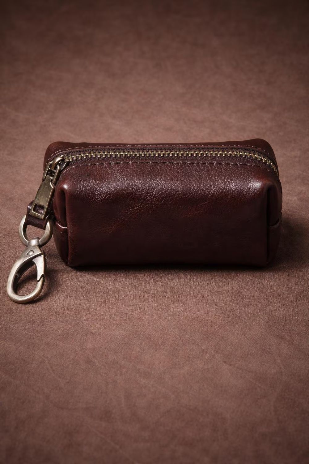 Genuine Leather Car Key Case – Vintage - Wallet from Tin Bucket Mercantile