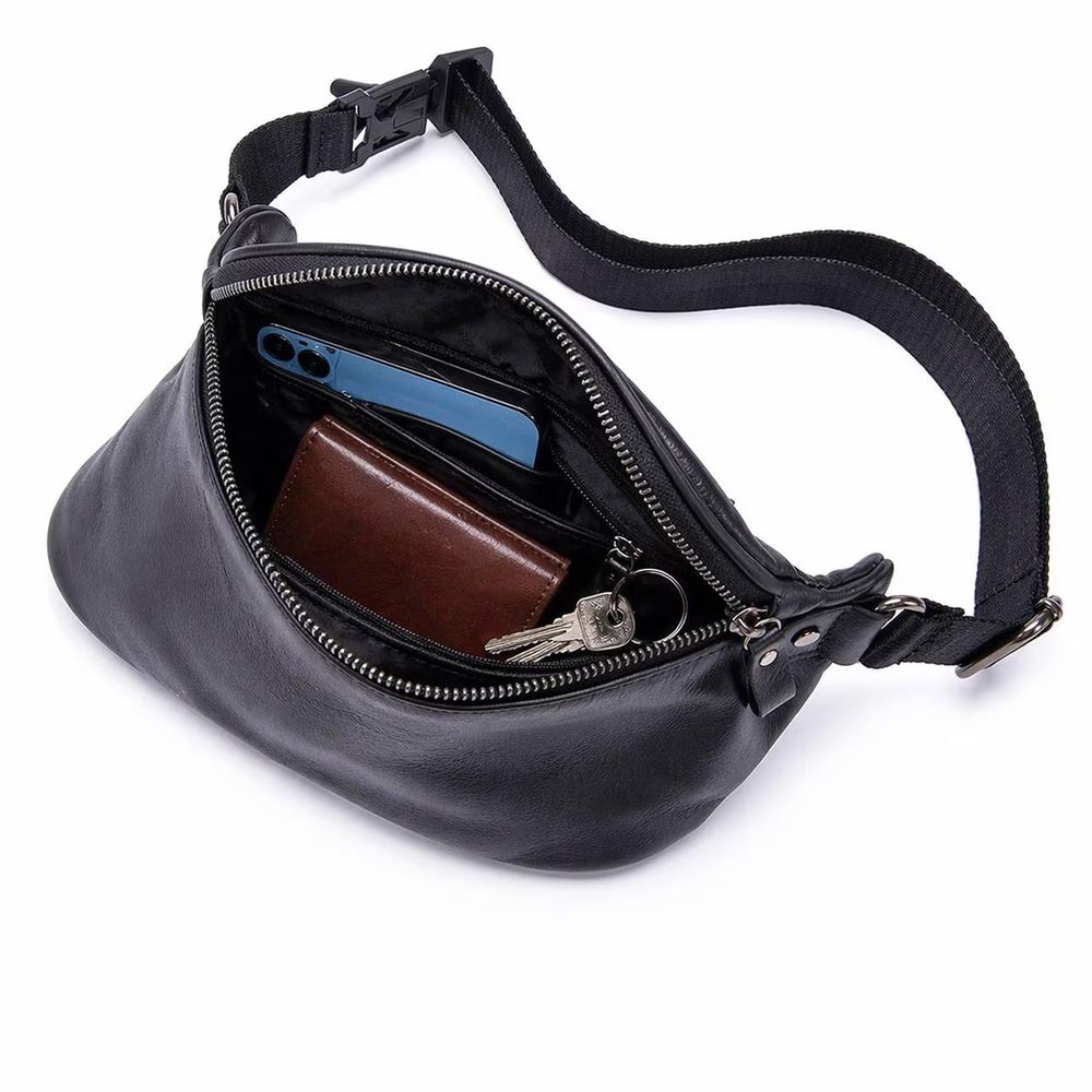 Genuine Leather Fanny Pack detail photo 4