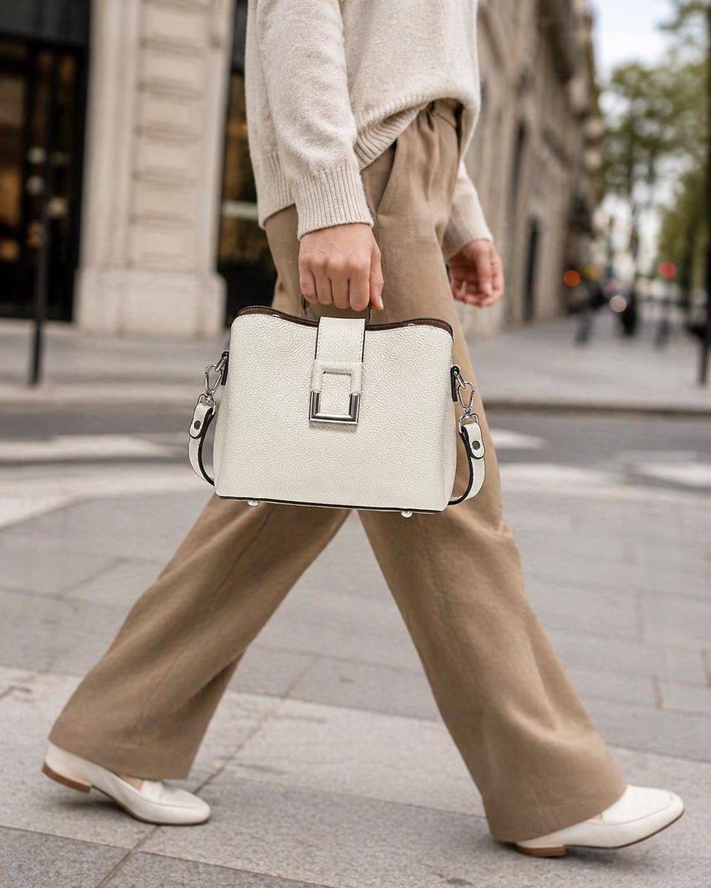 Genuine Leather Shoulder Bag for Women - Shoulder Bag from Tin Bucket Mercantile
