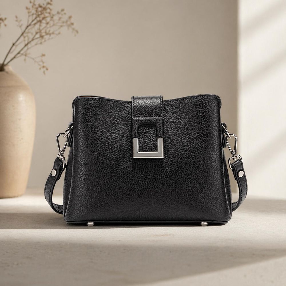 Genuine Leather Shoulder Bag for Women detail photo 2