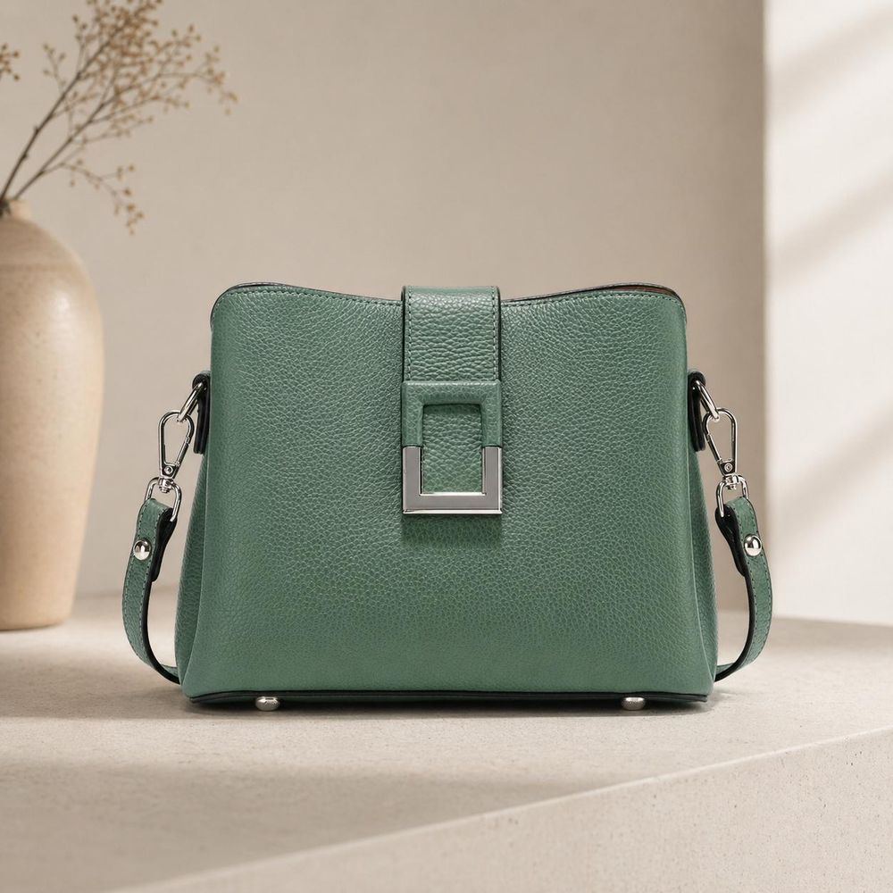Genuine Leather Shoulder Bag for Women detail photo 3