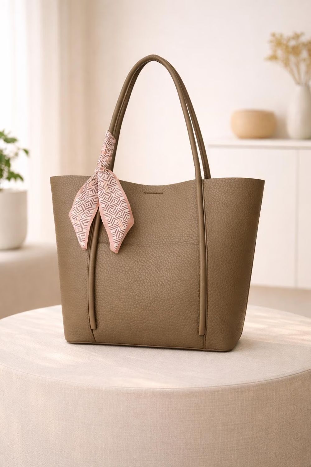 Genuine Soft Leather Tote Bag for Women detail photo 3