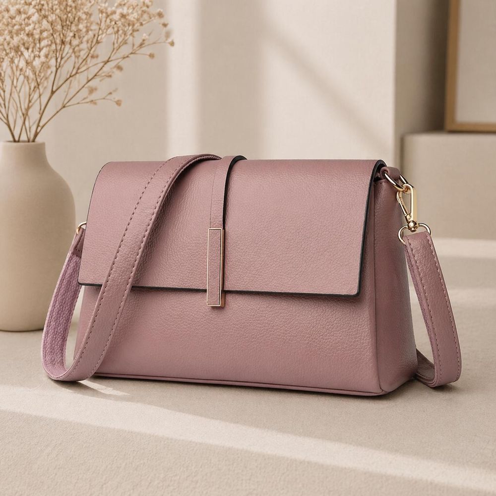 PU Leather Luxury Shoulder Crossbody Bag detail photo 2