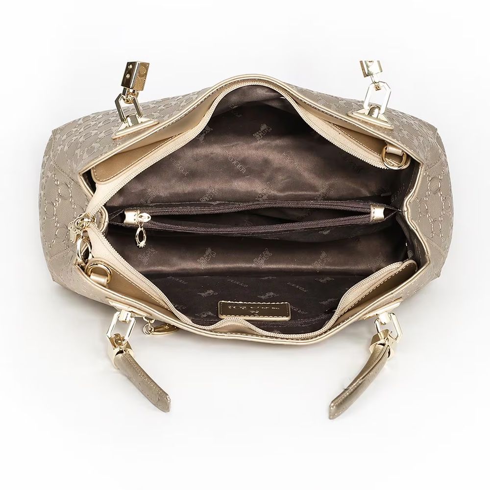 Women Cowhide Split Leather Shoulder Bag detail photo 4