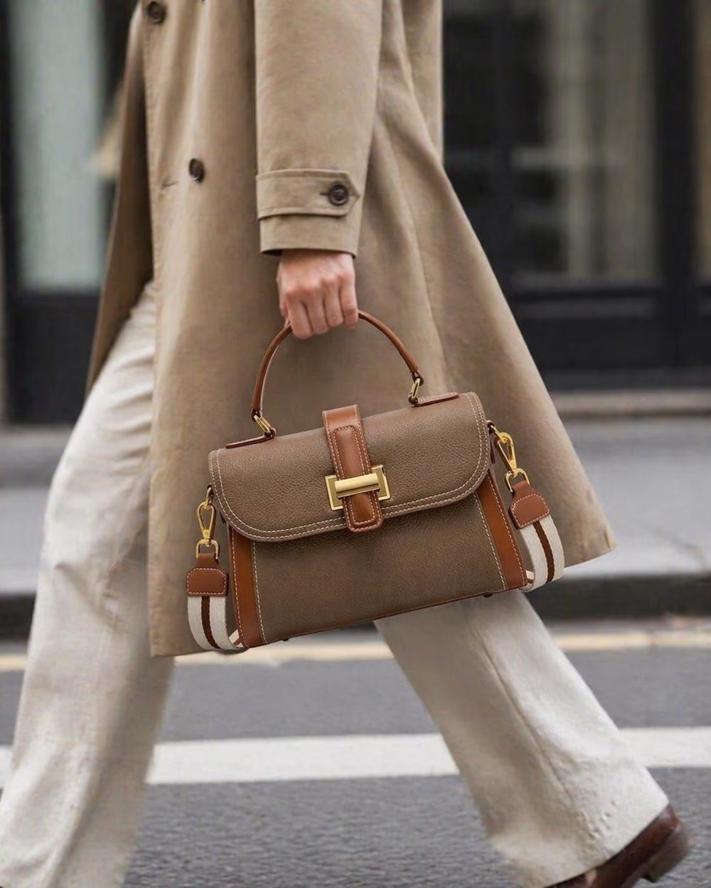 Women’s Small Square Crossbody Bag - Shoulder Bag from Tin Bucket Mercantile